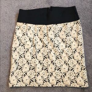 Floral maxi skirt